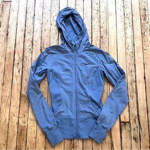Lululemon In Flux Jacket Blue Denim size 6